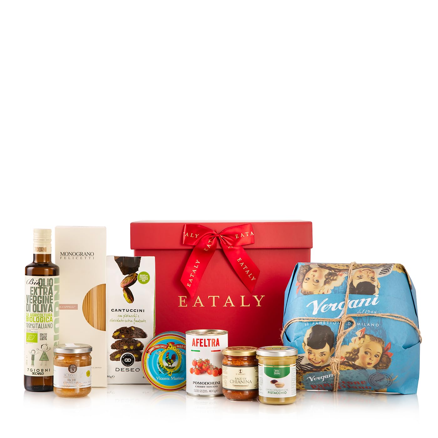 Eataly – Cesto gastronomico con prodotti gustosi – Ce n'è per tutti i gusti – Box con 9 prodotti di qualità