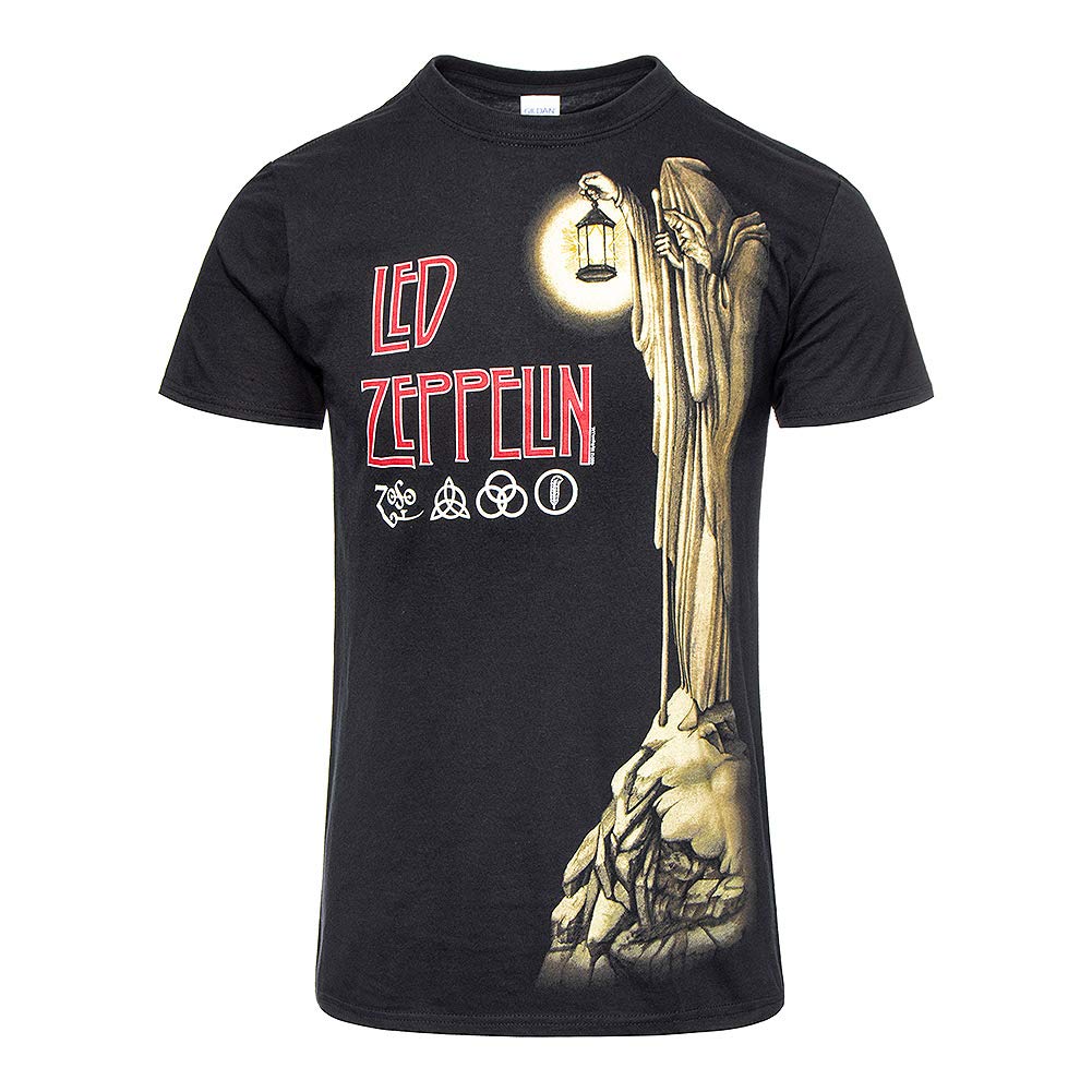 Official T Shirt LED ZEPPELIN Black HERMIT Stairway to Heaven M