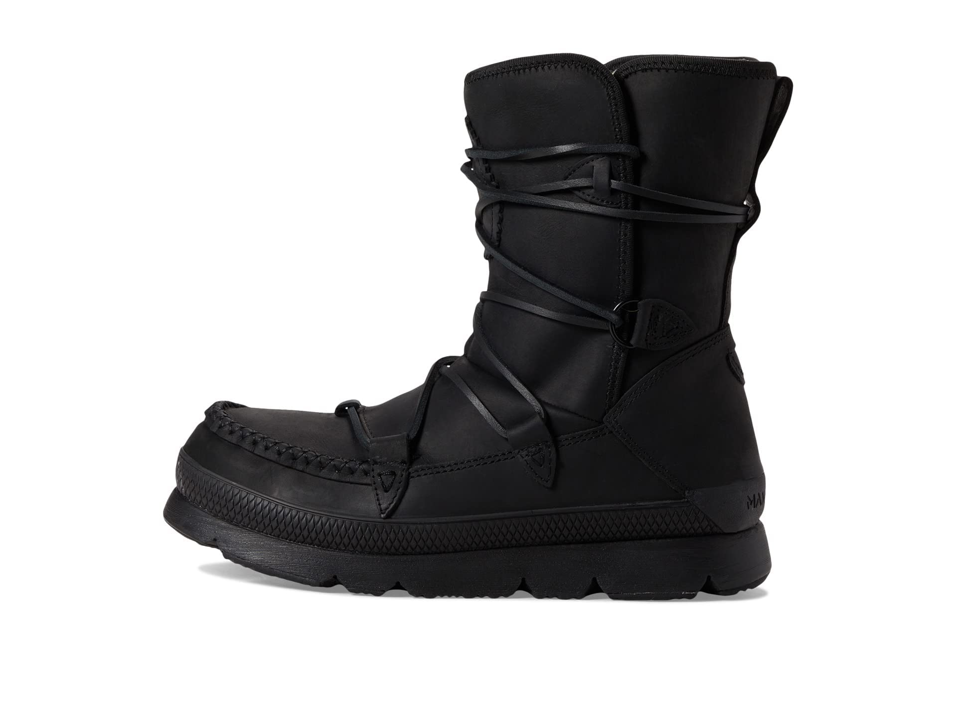 Manitobah Mukluks WP Pacific Half Winter Boot Black/Noir 8 M