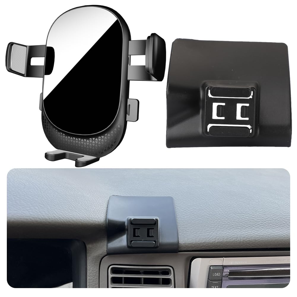 Porta Cellulare Auto Per Toyota Corolla accessori [Solo compatibile con Toyota Corolla,anni 2002-2007] Rotativo 360°、Funzionamento a una mano、Facile da installare
