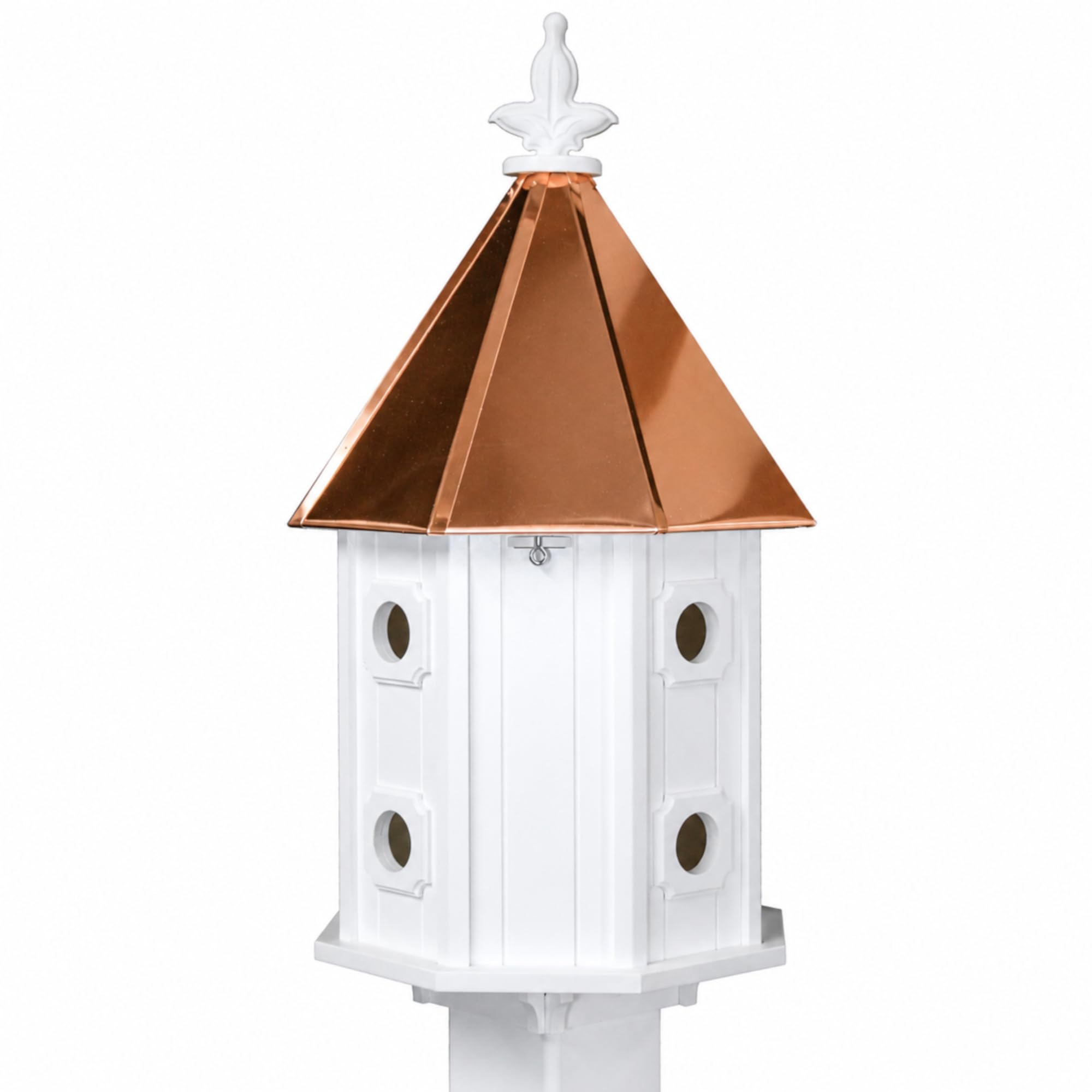 NC BIRDGUY Two-Story 8 Compartment Birdhouse H14C