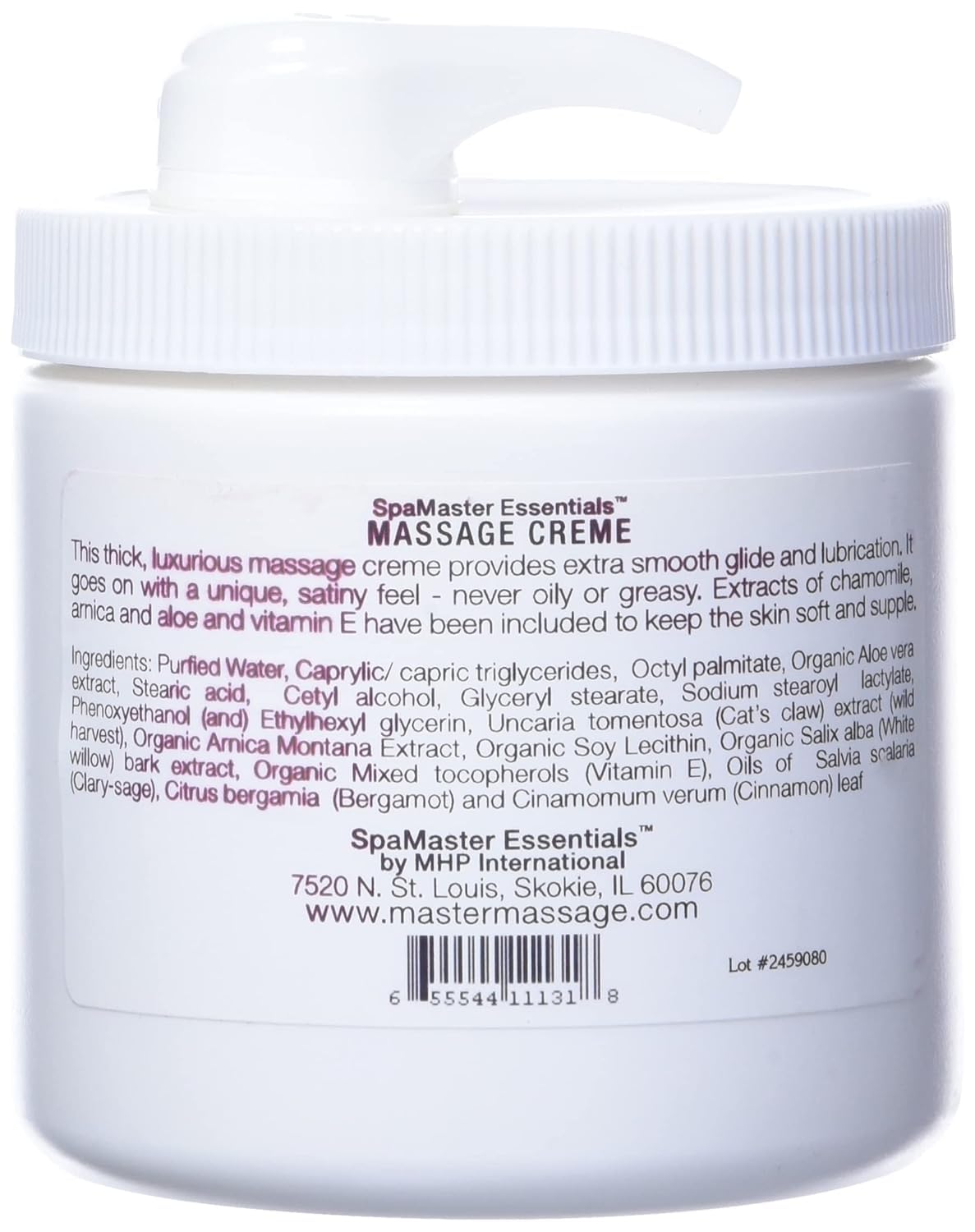 La Palm Massage Lotion 1 Gallon (Honey Pearl)