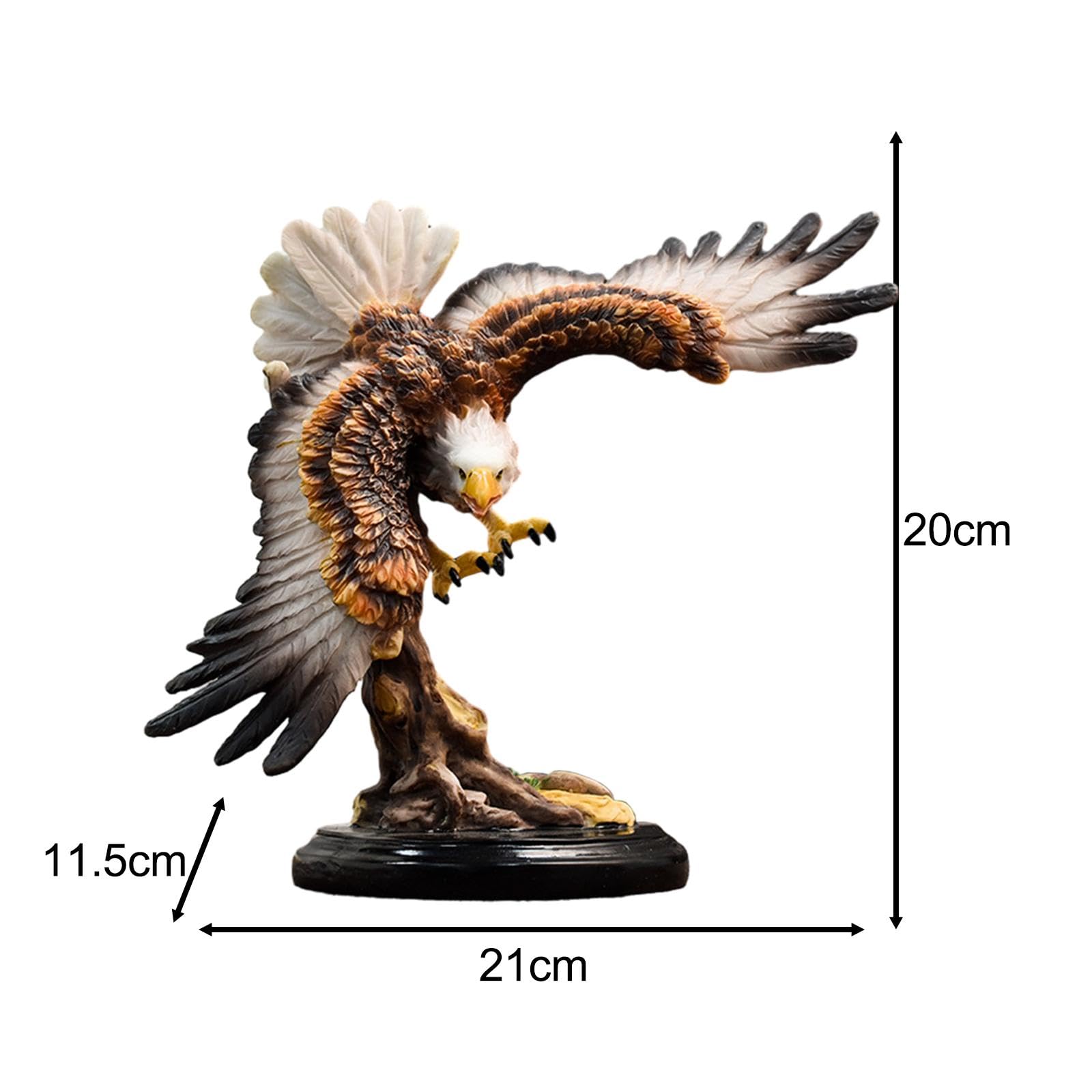 Amazon.com: JISADER Eagle Statue Figurine Art Gift Indoor Creative
