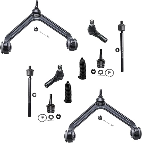 Miniatura 8 de Detroit Axle - Kit de suspensión frontal de 10 piezas para Ford Ranger Mazda B2300 B2500 B3000 B4000, 2 brazos de control superiores, 2 rótulas