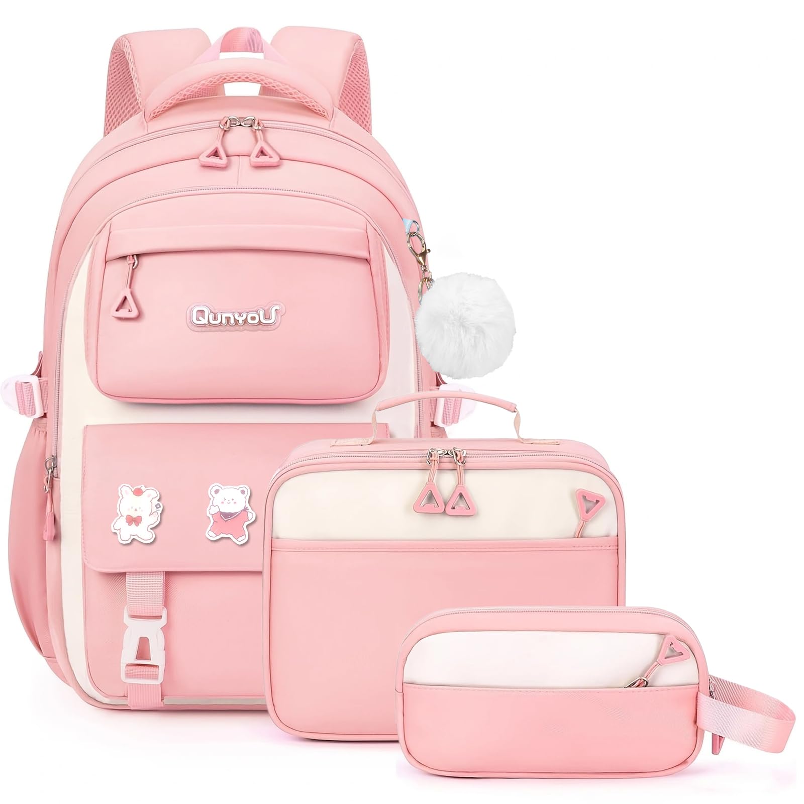 Amythe Set Mochila Niña 3°-7° para Escuela