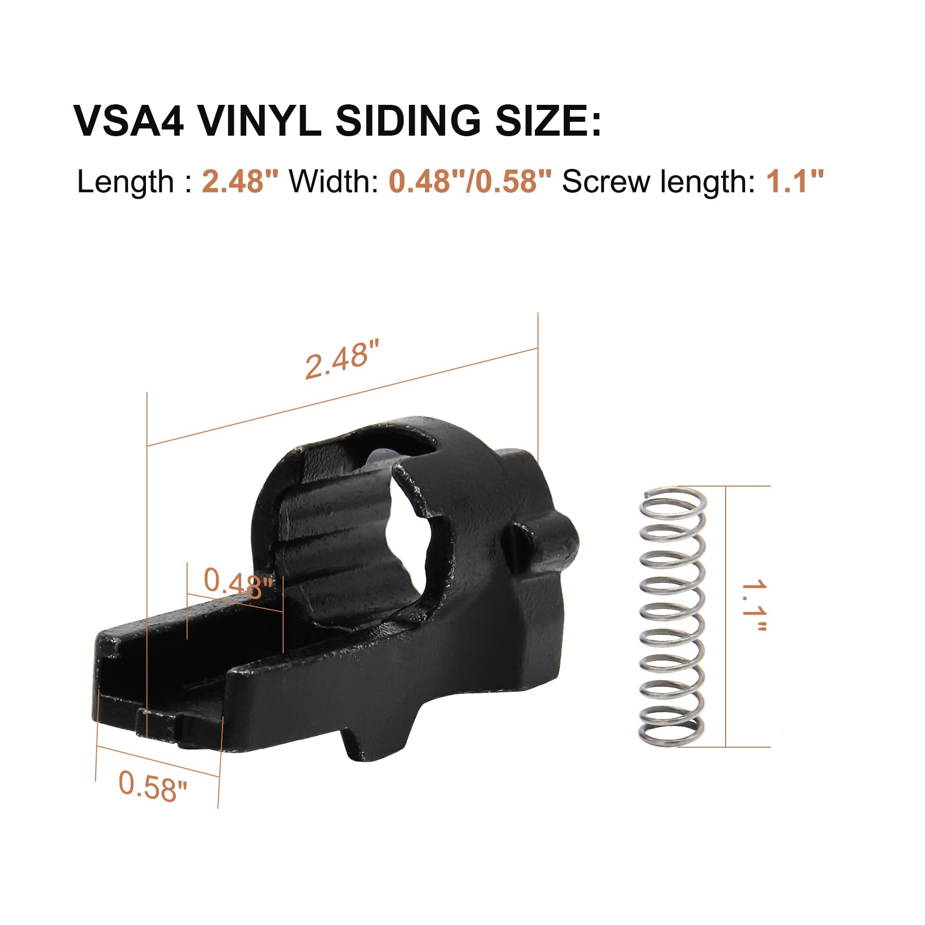 Thaekuns VSA4 Vinyl Siding Adaptor Kit for Bostitch RN46-1 Coil