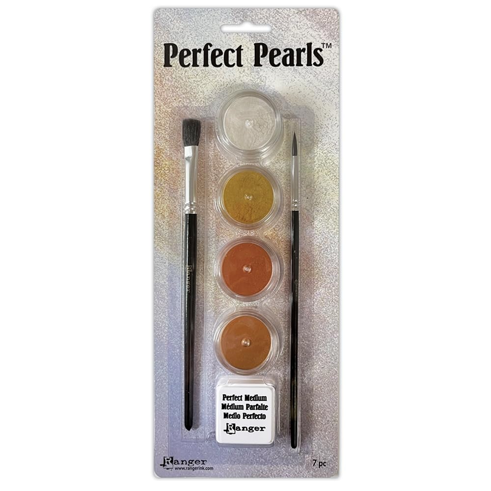 Ranger Perfect Pearls kit poudre pigmentée métallique pour scrapbooking et carterie DIY