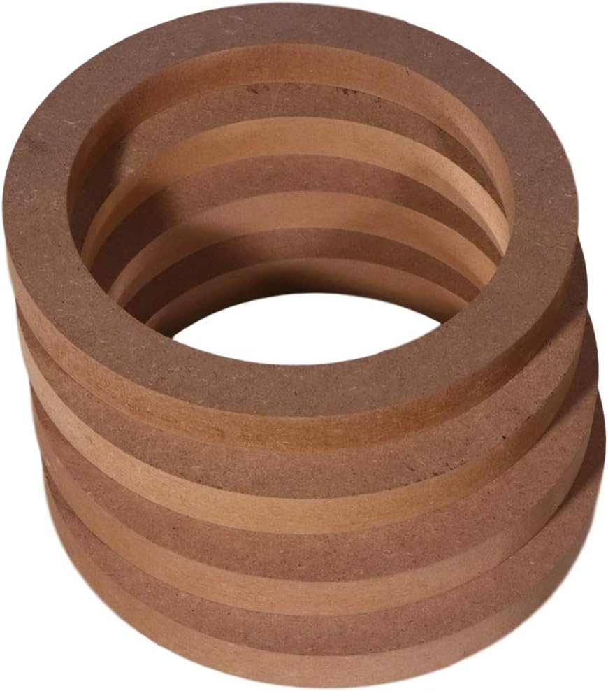 Garneck Noise Adapter 6.5 Inches Auto Muffler Pad Wooden