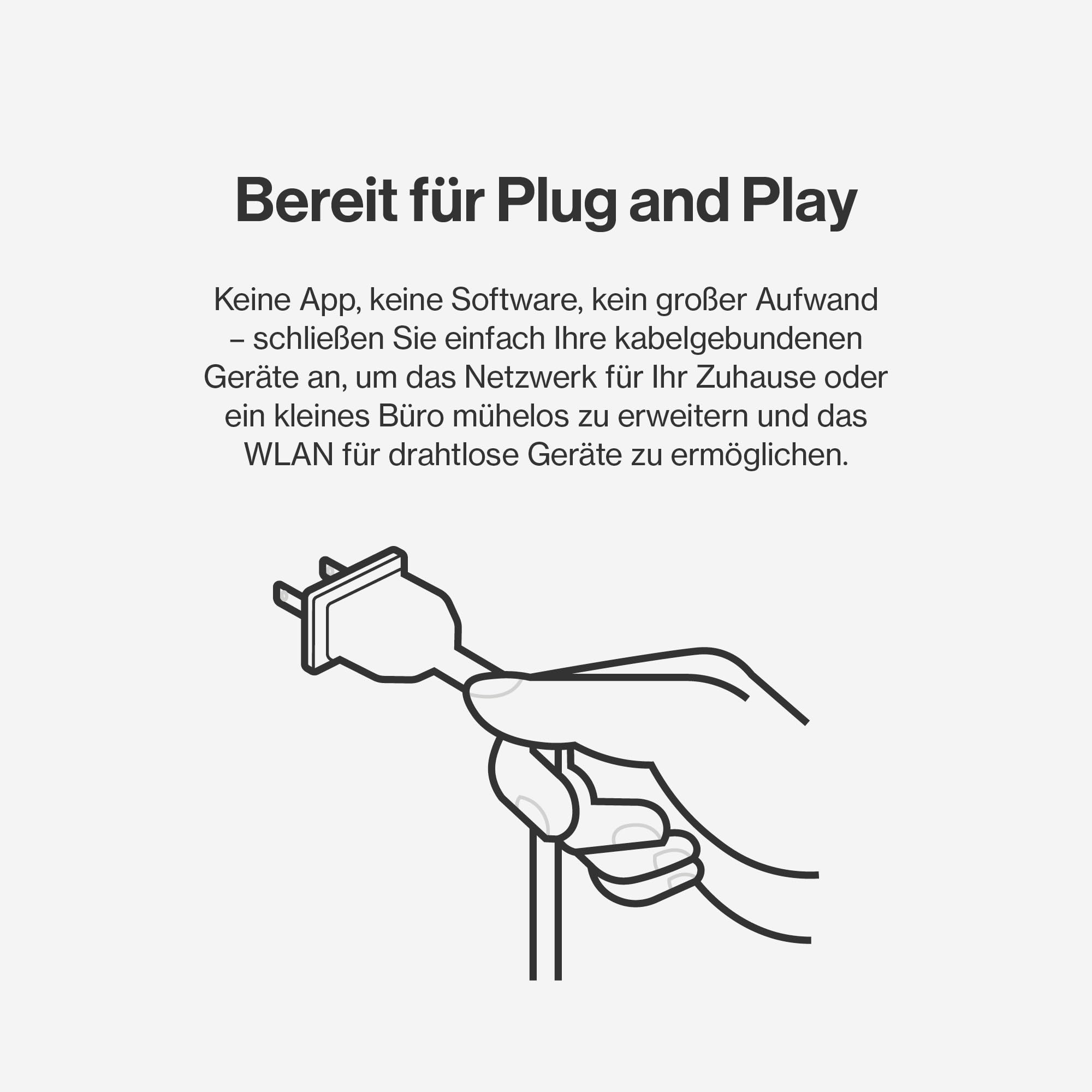 Linksys 5-Port, 2,5G Multi-Gig-Unmanaged Switch | Energieeffizientes Ethernet | Vollduplex-Durchflusskontrolle | Ideal für kleine und Heimbüros mit lüfterlosem Design und Metallgehäuse | Plug and Play