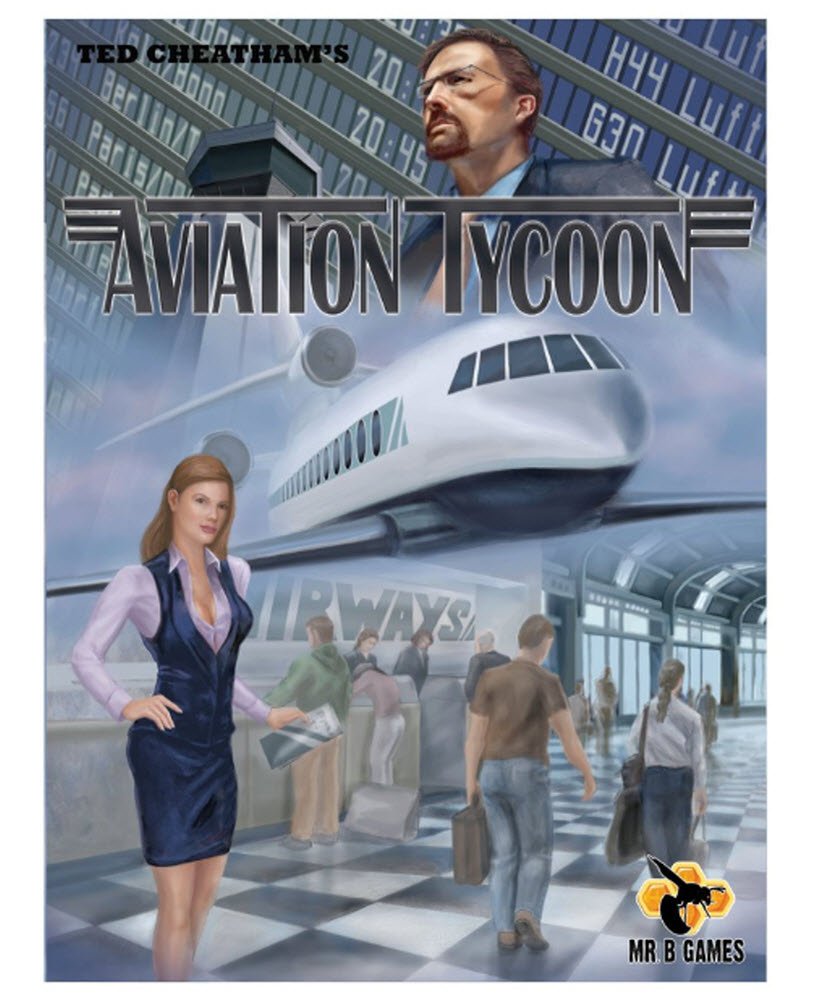 Mr. B Games MBG01023 Aviation Tycoon Board Game