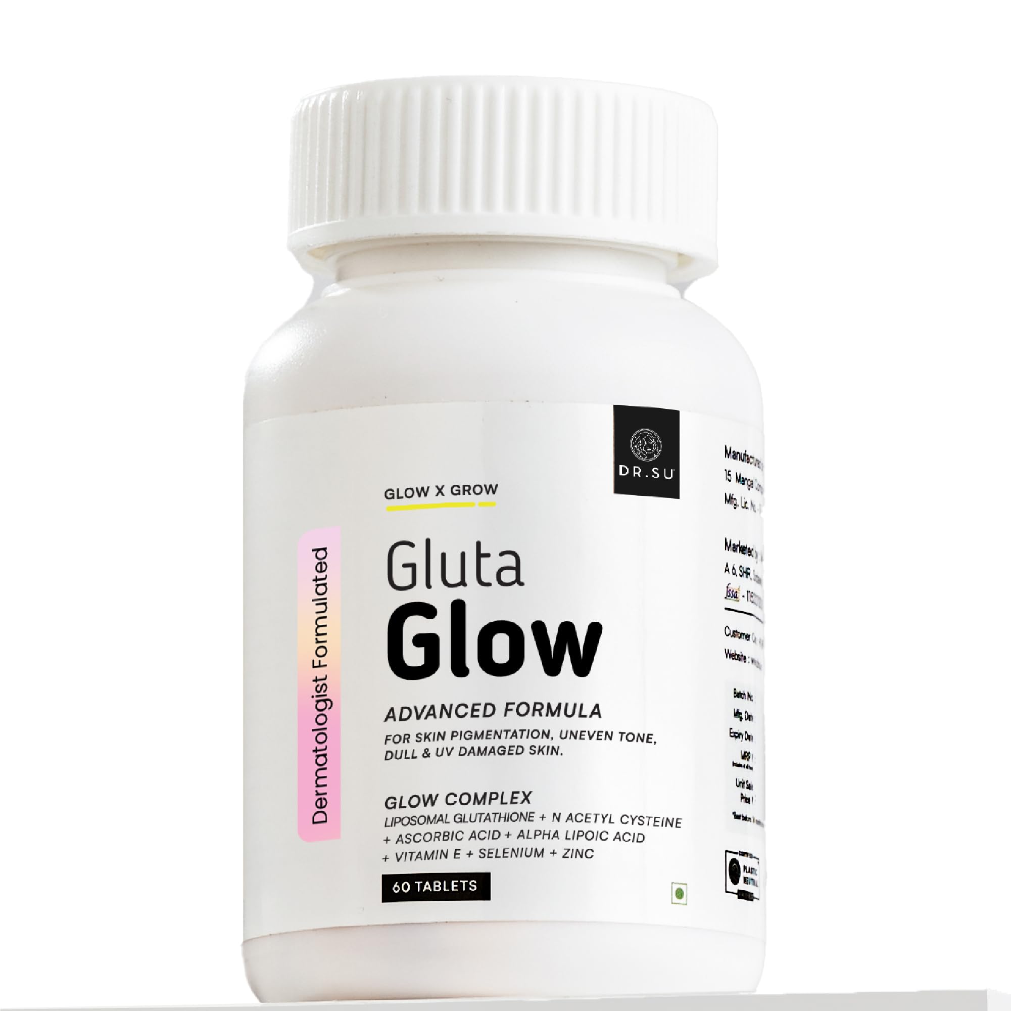 is it safe to take expired glutathione Dr. Su Gluta Glow Supplement with L-Glutathione & Vitamin C