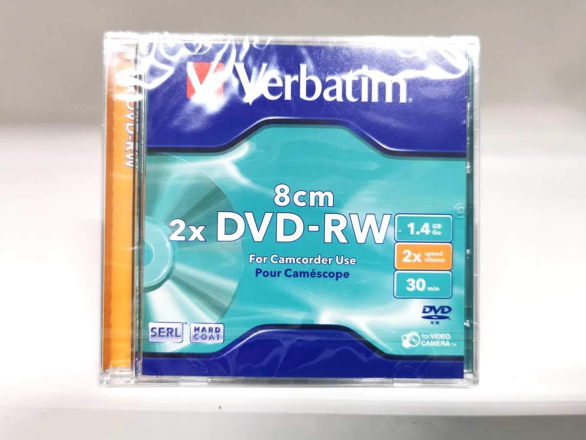 VERBATIM DVD-RW 1.4 Go Lot de 1