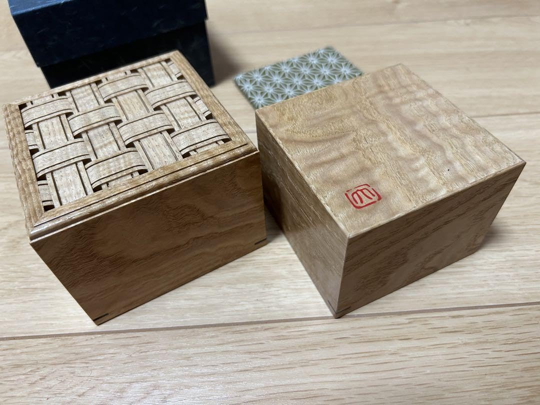 Amazon | 将棋 駒箱 大橋利一作 栗 虎杢 本捻組 | 将棋 | おもちゃ