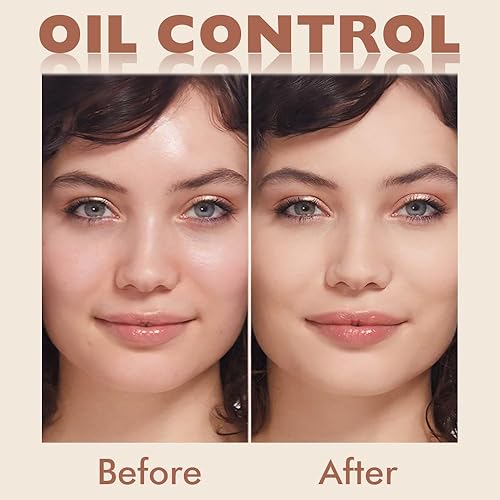 Miniatura 3 de Polvos compactos de control de aceite para el rostro de Kaely, polvo compacto mate de perfección, maquillaje de acabado duradero a prueba de agua,