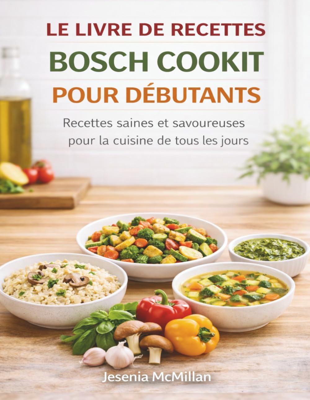 LE LIVRE DE RECETTES BOSCH COOKIT POUR DÉBUTANTS: Recettes saines et savoureuses pour la cuisine de tous les jours