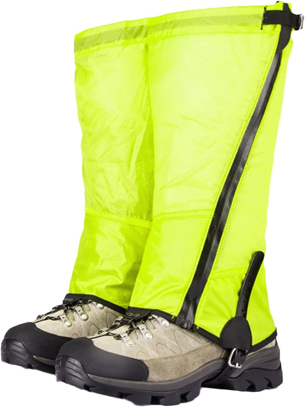Leg Gaiters, Ultra-Light Bottoms with Adjustable Snowshoe Gaiters and Outdoor Gaiters, Suitable for Mountain Climbing, Outdoor Use, and Hiking.