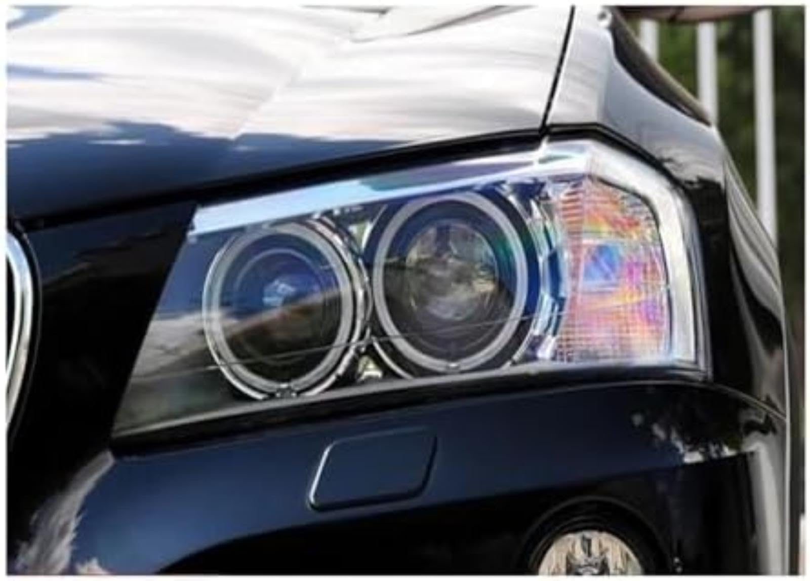 Dla BMW, dla reflektorów X3 F26 2014-2017 reflektor samochodowy reflektor obiektyw projektora Drl montaż reflektora włączony kierunkowskaz Lampka kontrolna lusterka bocznego (Xenon)