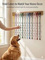 Vista 2 de Campanas de Perro para Salir al Aire Libre y Entrenamiento de Orinal para Cachorros, Campana de Puerta de Perro Ajustable para Ir al Baño, Hecho a