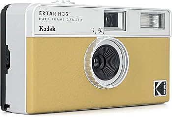 KODAK EKTAR H35 フィルムカメラ Amazon.com : KODAK EKTAR H35 Half Frame Film Camera (Black