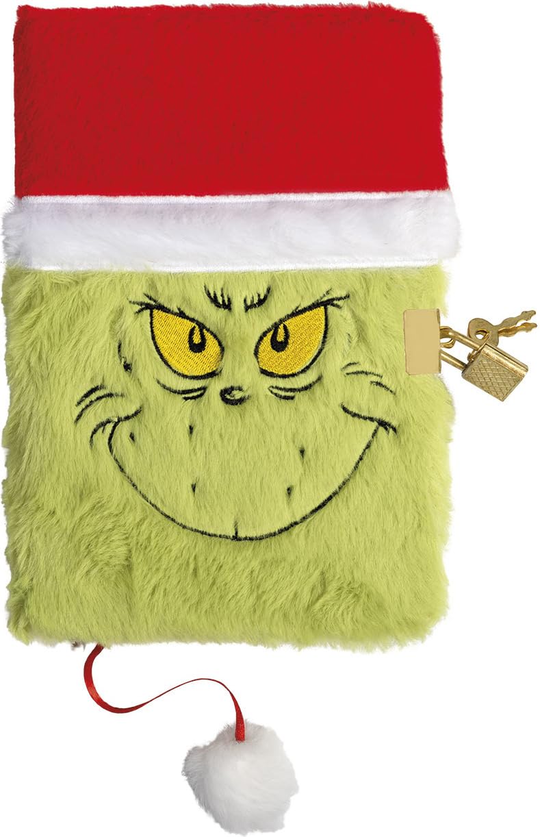 Totum The Grinch Fluffy Notebook