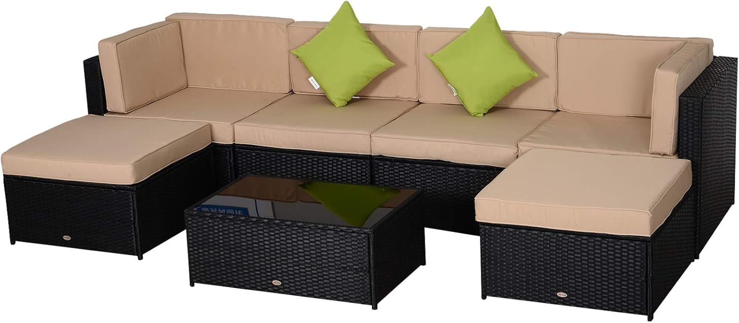 set di mobili da esterno