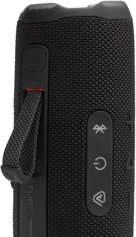 JBL FLIP 7 Waterproof Portable Speaker Bundle with gSport Carbon Fiber Case (Black) - Image 8