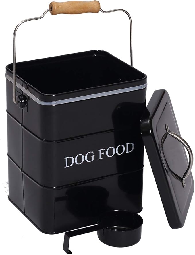 Morezi dog food container,mit Deckel und Löffel hundefutter box