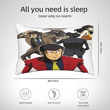 ルパン三世当時の枕カバー ルパン三世当時の枕カバー ルパン三世当時の枕カバー