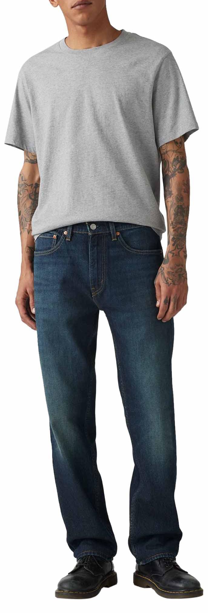 Levi's Men's 505 Regular Fit Jeans, Field Work, 33W / 30L