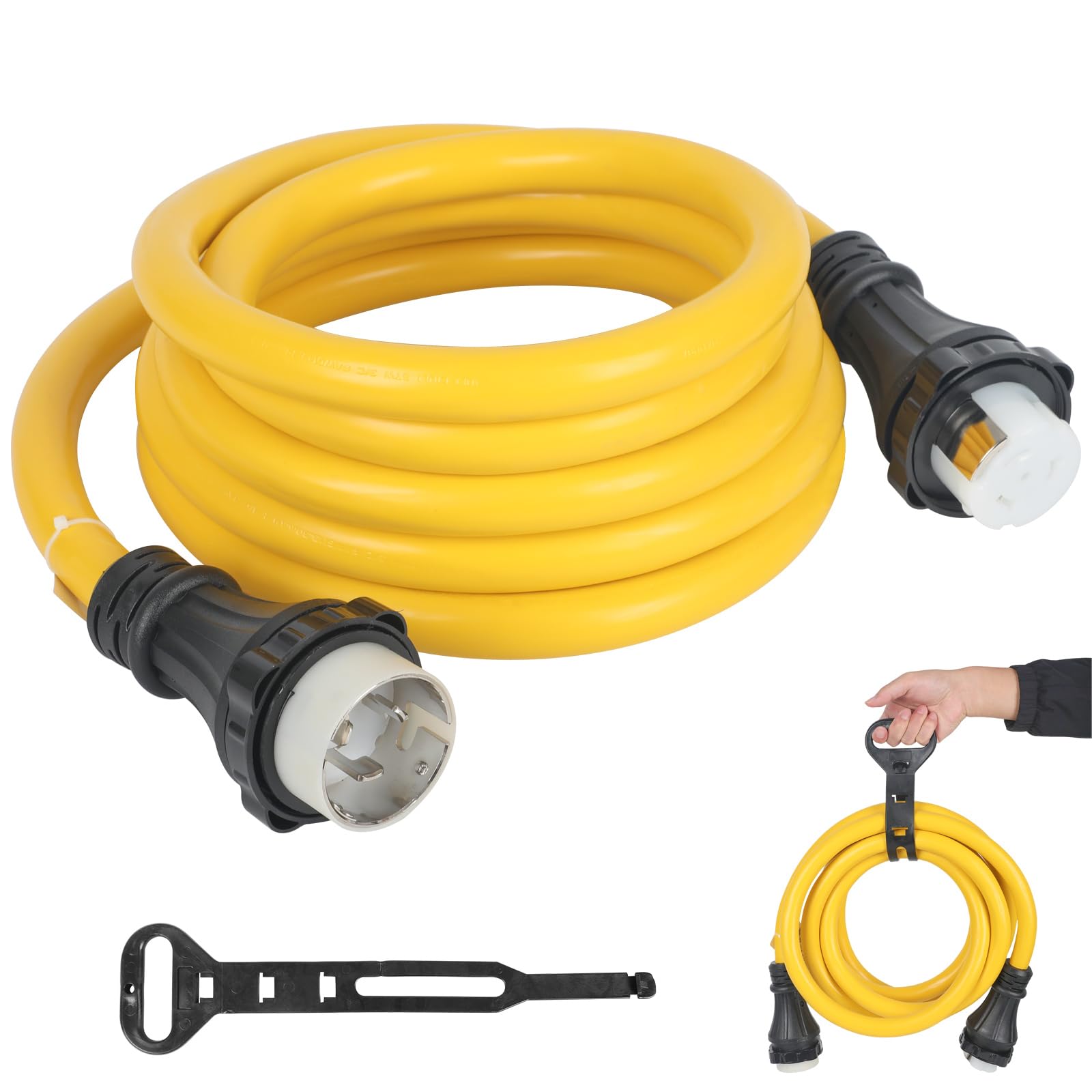 Amazon.com: 15FT NEMA SS2-50P to SS2-50R Extension Cord, ZDHQLHJ