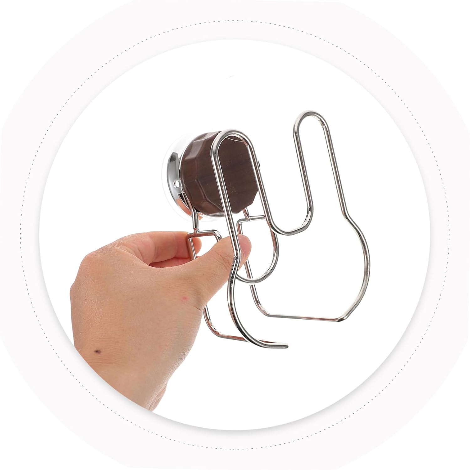 Wall Mounted Slipper Holder No Drill Suction Bathroom Drying Rack