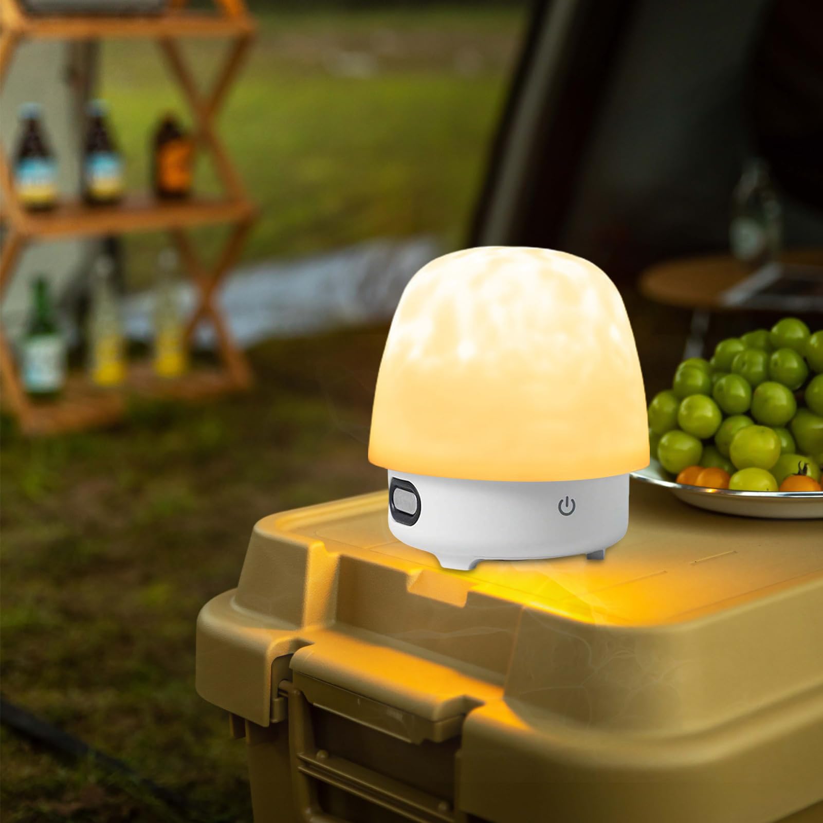 Lámpara de Luna para Niños Luz Nocturna Regulable, Iluminación Ambiental y | Lámpara De Mesa Lunar Con Luces LED Y Altavoz para salón, mesita, escritorio, infantil,