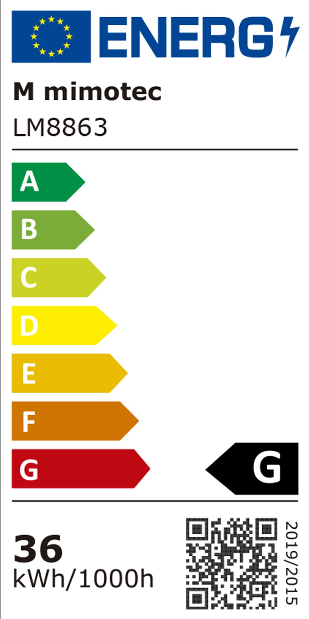 M mimotec - Wentylator sufitowy z oświetleniem LED Verona 36 W, biały i pilot zdalnego sterowania, silnik DC, 6 prędkości, styl lampy sufitowej, funkcja lato-zimowa, timer, z aplikacją