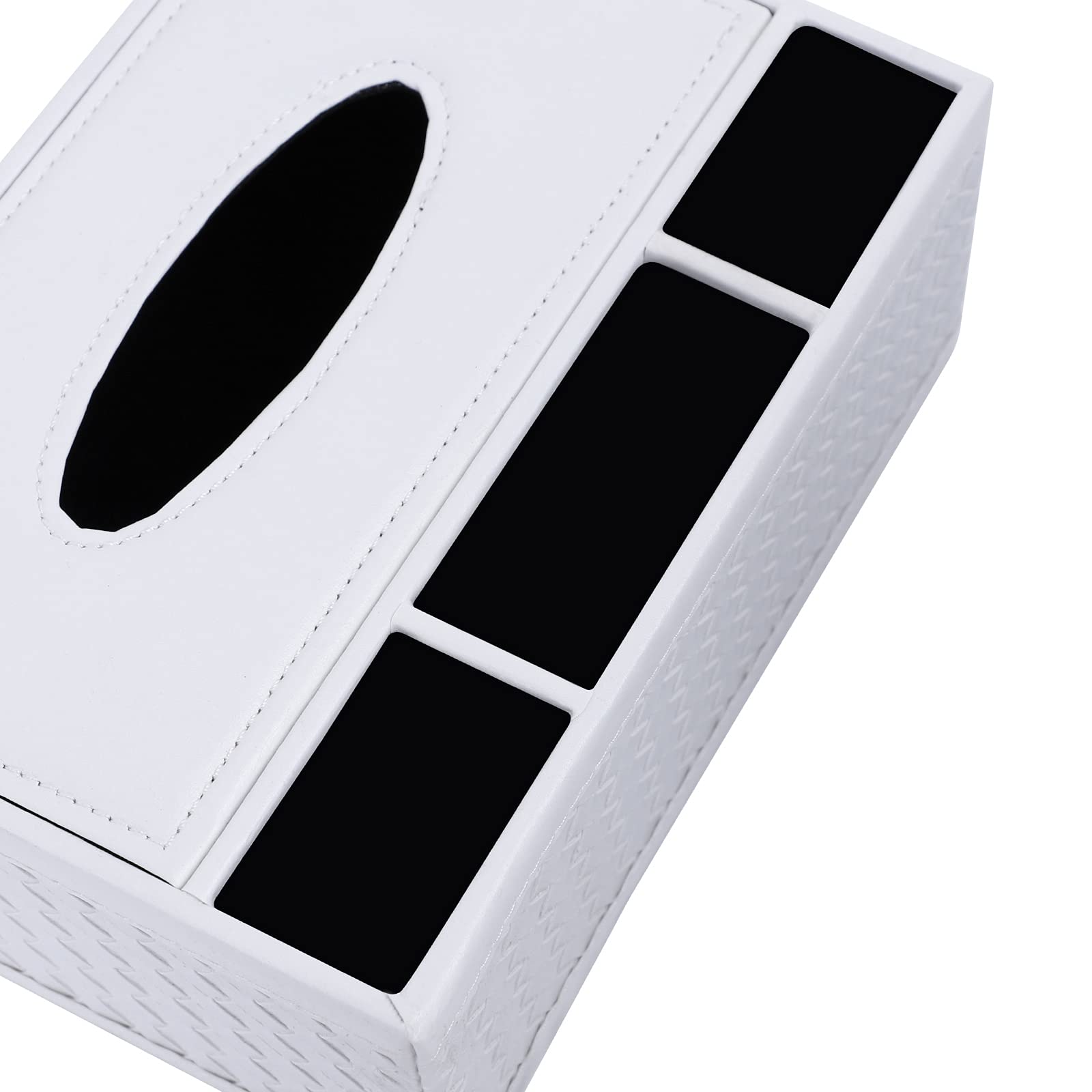 Arniche Leder Taschentuchbox - Multifunktionaler Schreibtisch Organizer