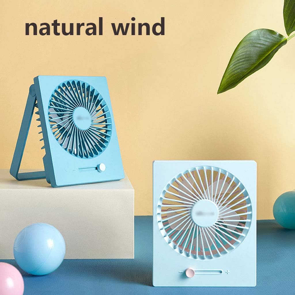 USB Fan Ultra-Quiet Portable Mini Fan for Student Dormitory and Office Two Colors