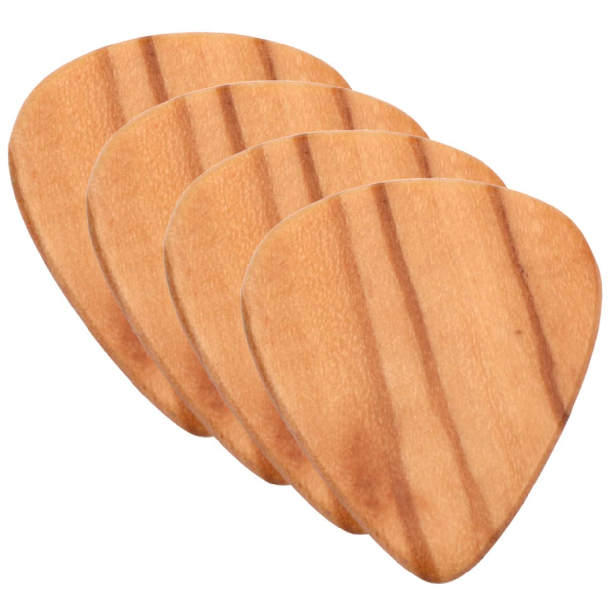 Supvox 16 Stk Plektrum Ukulele-auswahl Finger Plektren Zubehör Für Praktische Gitarrenparts Wählt Fingerpicks Gitarrenplektren Für E-gitarre Bass Pick Lieferungen Olivenholz Haupt