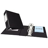 Avery Mini 3 Ring Binder, 2" Round Rings, 1 Black Binder – view 1