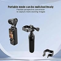 Vista 4 de Soporte de adaptador de metal compatible con DJI Osmo Pocket 3 Adaptador de expansión Montaje de aleación de aluminio Cámara Marco fijo Accesorios