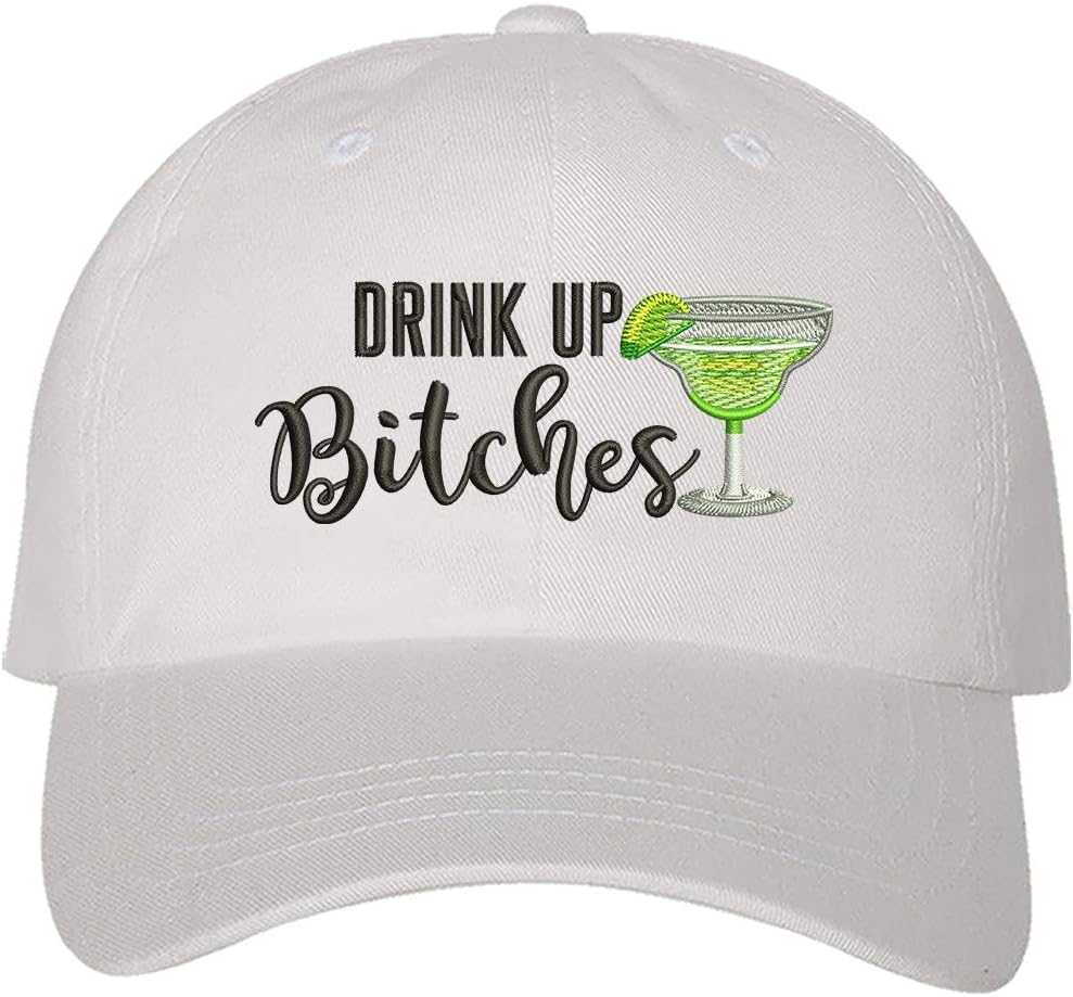 Prfcto Lifestyle Drink Up Bitches Baseball Cap - Unisex Hats - Funny Sayings Hat