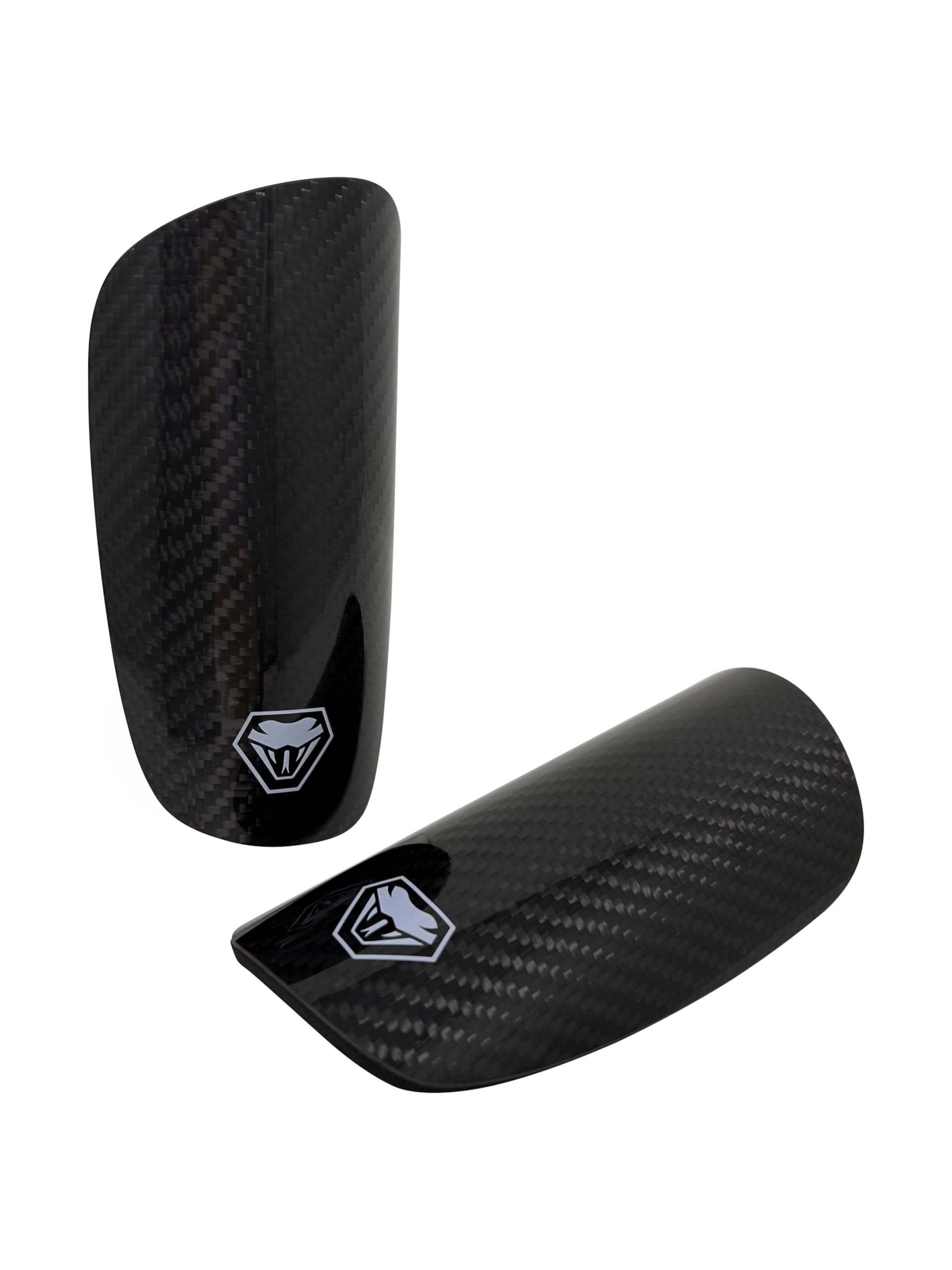 Carbon Fibre Pro Shin Guards | 100% High Grade Carbon Fibre Shell Stronger than Steel for Ultimate Protection | Ultra Lightweight | Kids/Adult Elite Shin Pads (L)