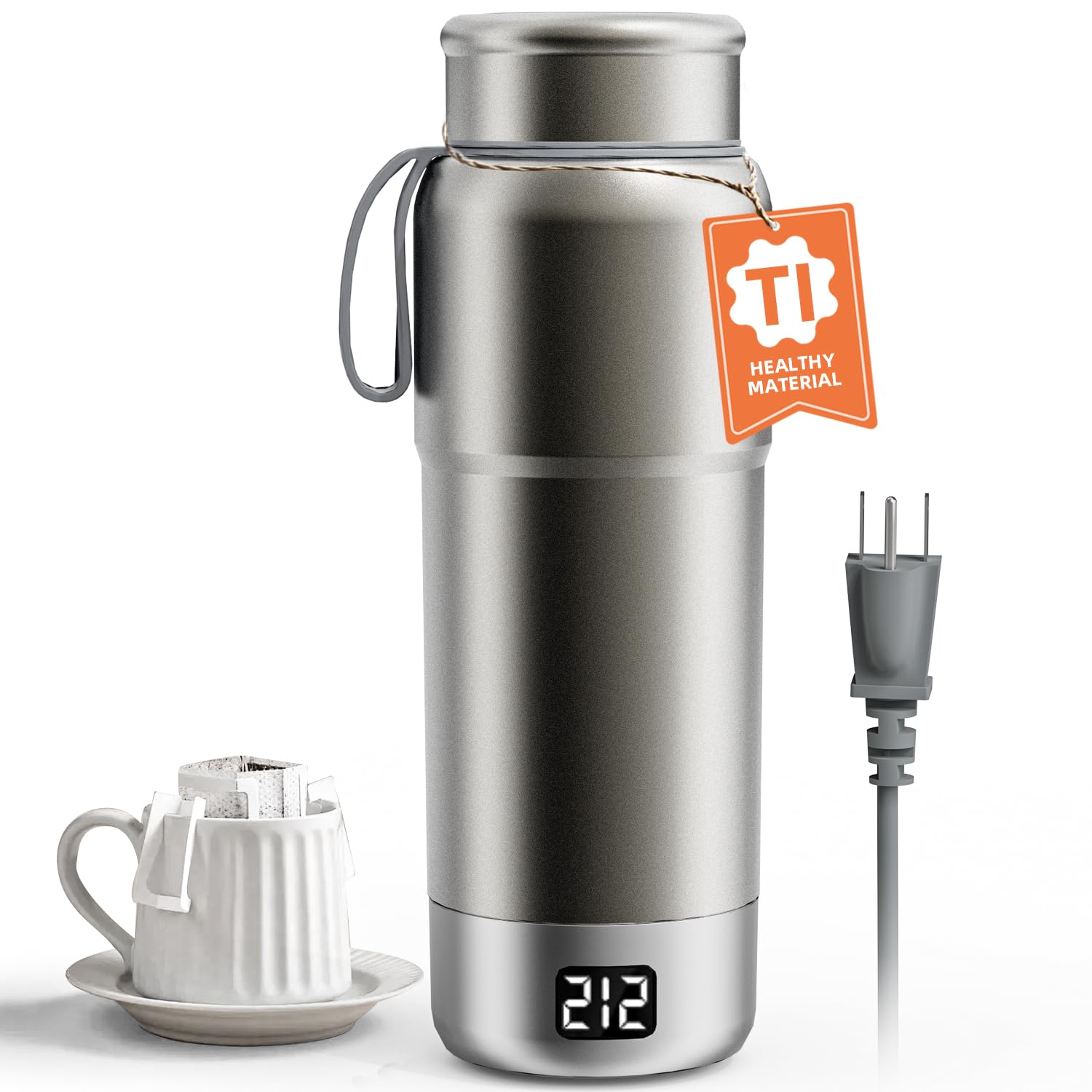 Lunowa Pure Titanium Travel Kettle