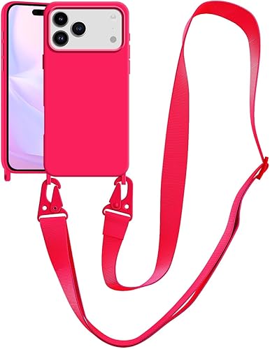 Miniatura 60 de Funda compatible con iPhone 13 con correa, funda cruzada para iPhone con cordón, ajustable, a prueba de golpes, protección contra caídas, funda