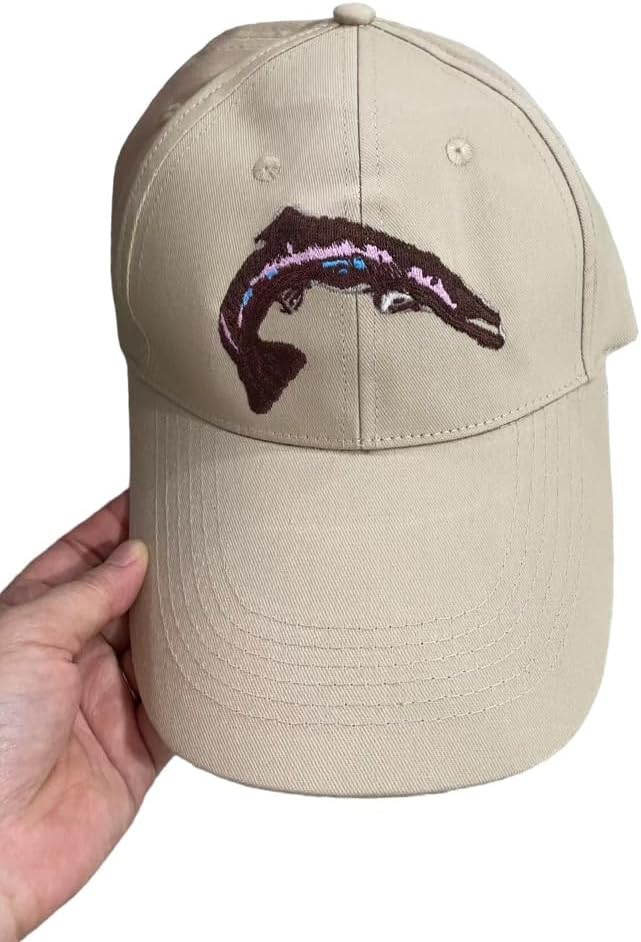 Scotty Smalls Fish Baseball Cap - Everyday Wear & Costume Hat - Scott Sports Movie - Adjustable Fisherman Style Headwear Gift Beige - Image 4