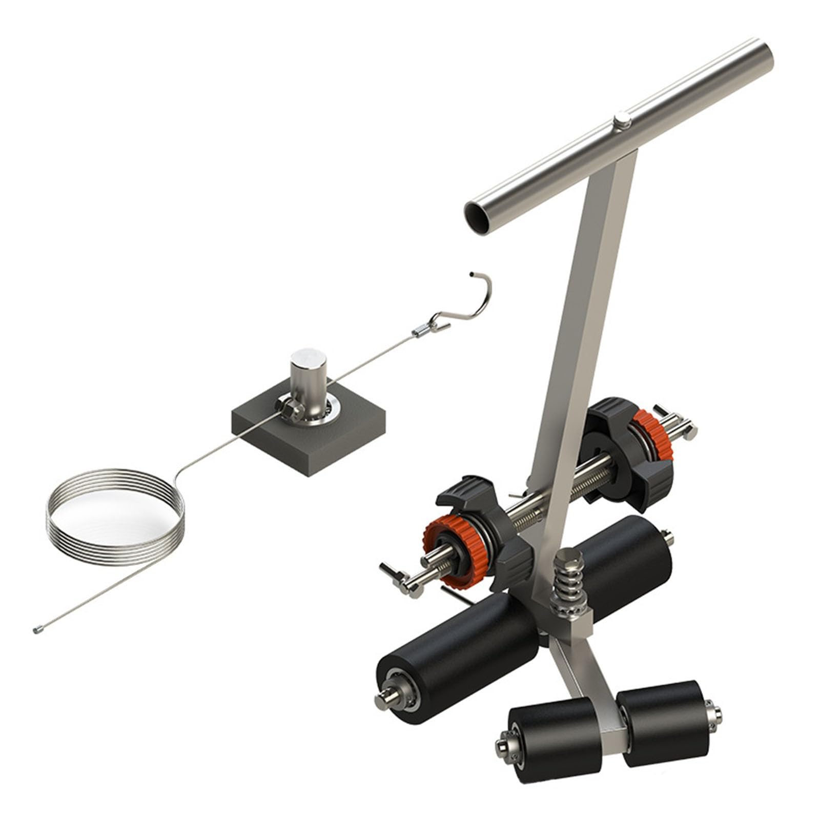 asdchZen Manual Tape Pasting Machine - Tape Marking Machine Road Marking Auxiliary Drawing Line Masking Tape Pasting Machine With Drawing Circle Kit