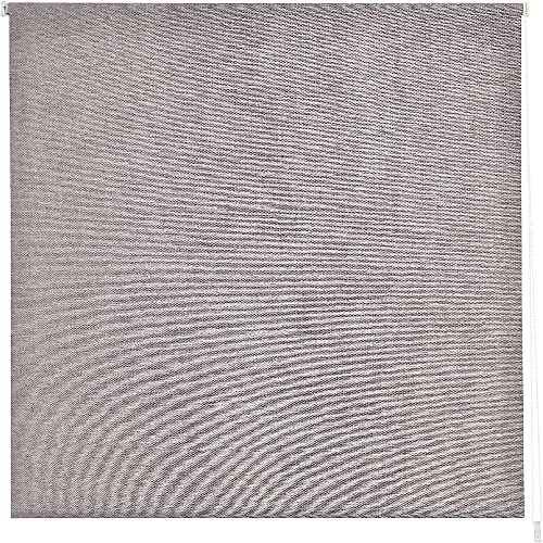 BRAN Tenda a rullo Nessuna perforazione tessuto traslucido Colore - Tabacco 45 x 150 cm dimensione del 42 x 150 cm. Tende per finestre e porte