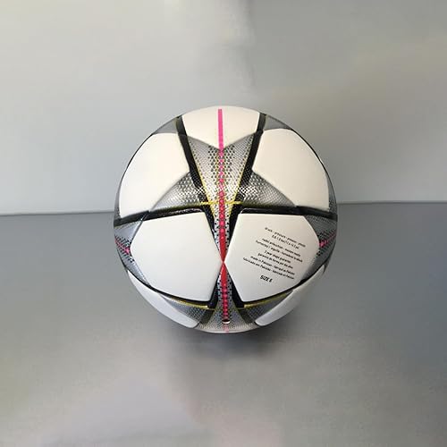 Miniatura 5 de Balón de fútbol de la Champion, talla 5, réplica oficial del partido, perfecto para fanáticos del fútbol, entrenamiento y juego.