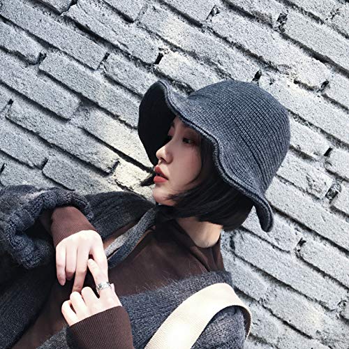 Bonnet tricoté style chapeau de pêcheur la douceur artistique de l'hiver