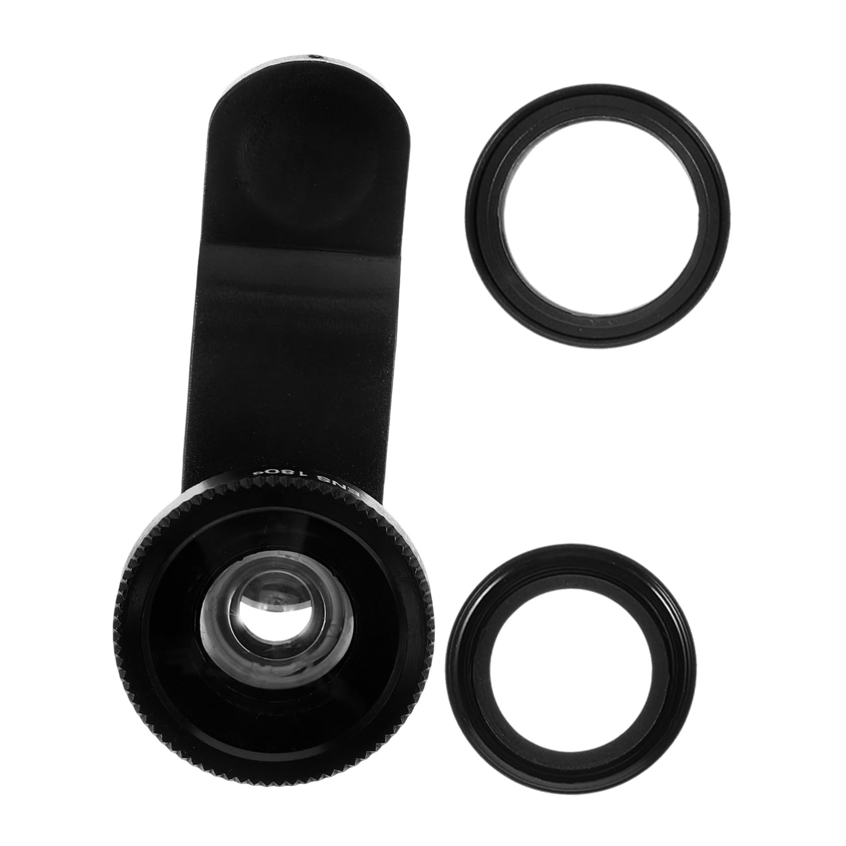 TEHAUX Wide Angle Macro Fisheye Phone Camera Lens Kit Compact Easy Install Lens Clip for Mobile Phone