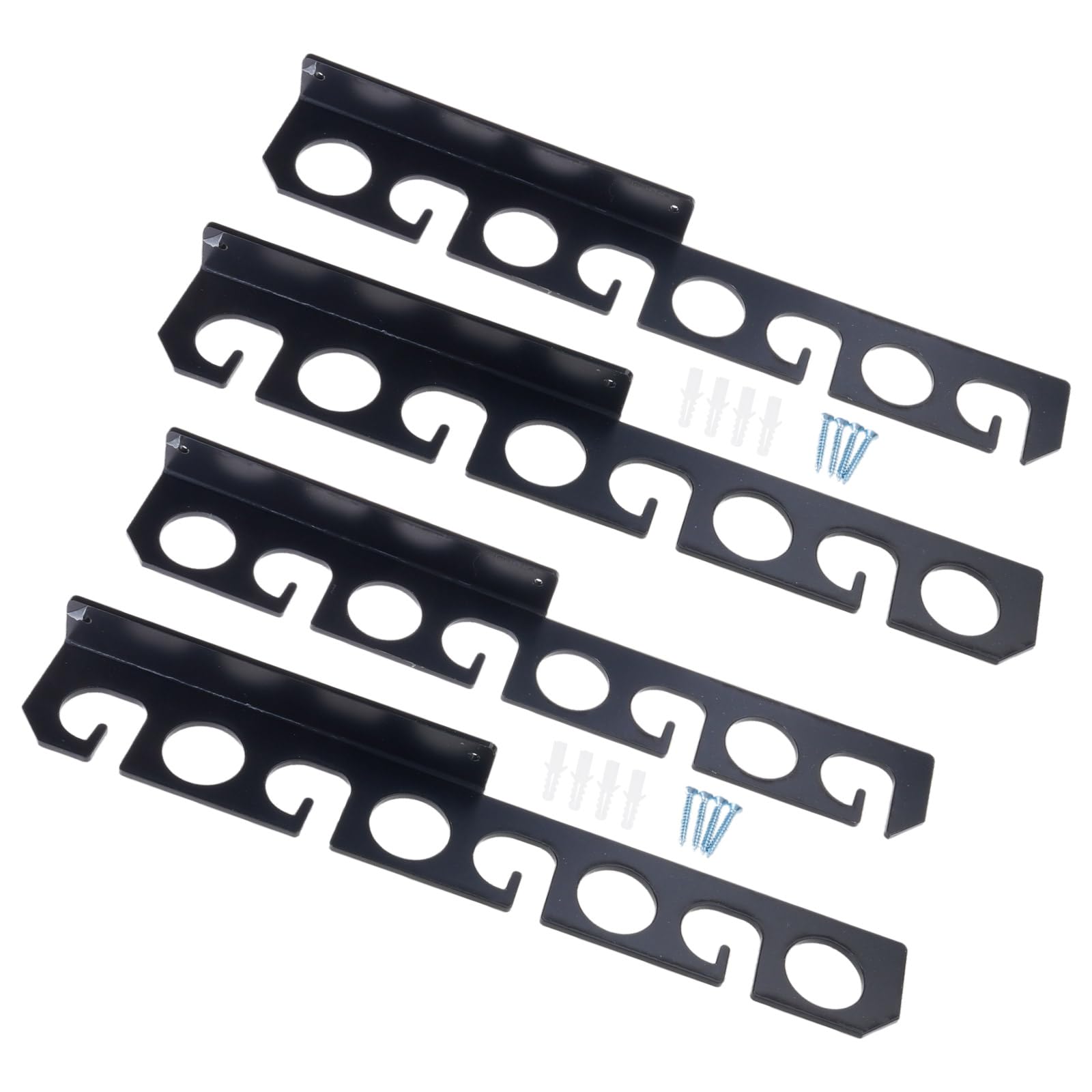 Tsophreniq Wall Hanging Fishing Poles Rack Versatile Acrylics Rod Wall Hanger for Keeping Gears Accessible Poles Hanger