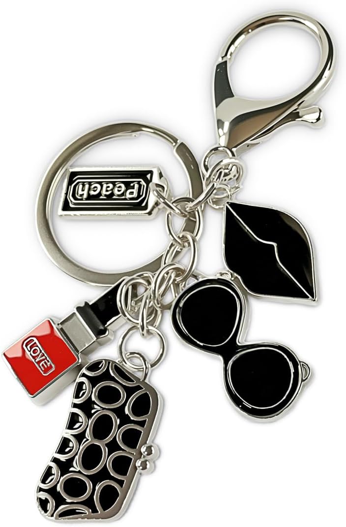 Cute Fashion Keychains Ladies Purse Bag Charms, Backpack Car Key Chains Accessories for Women Girls